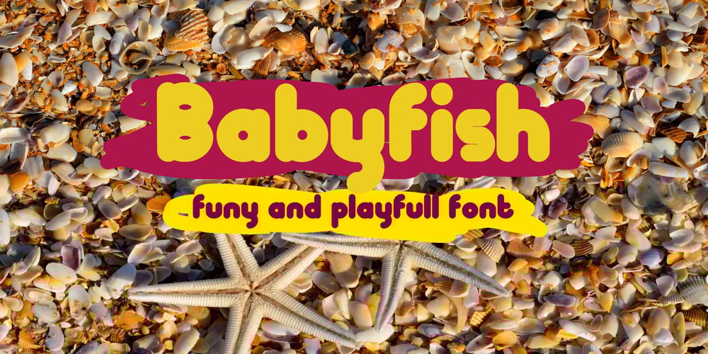 Murisa Baby Fish font