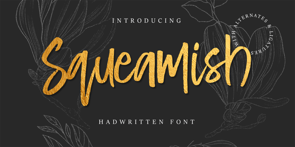 Squeamish font