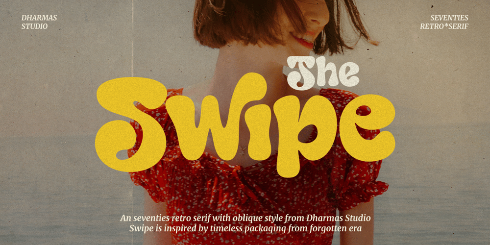 Swipe font