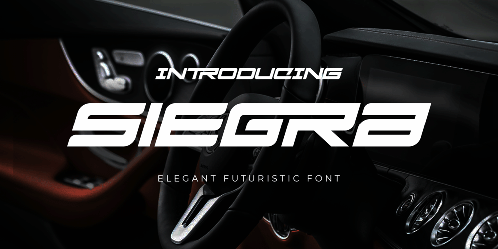 Siegra font