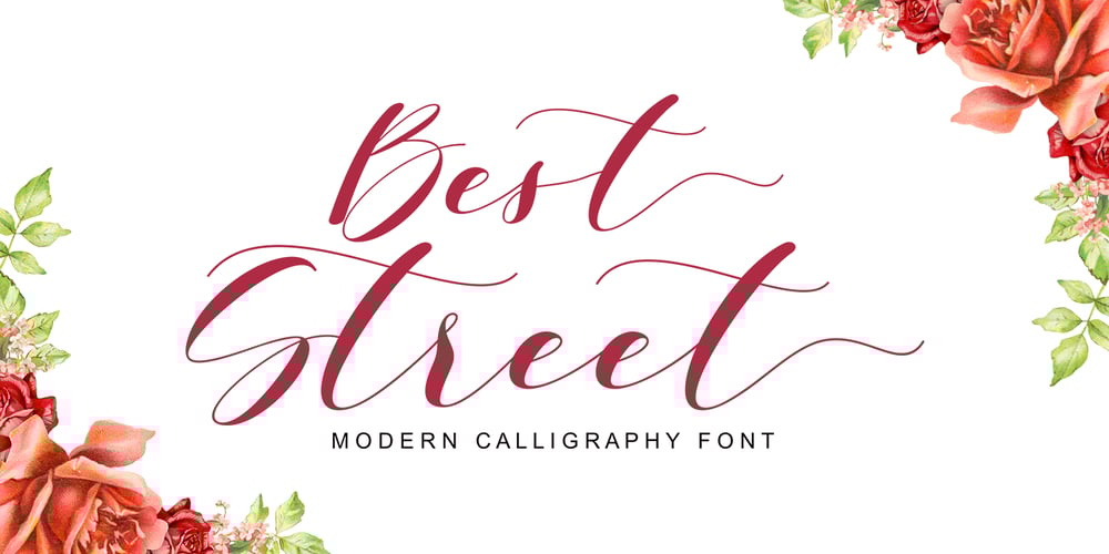 Best Street font