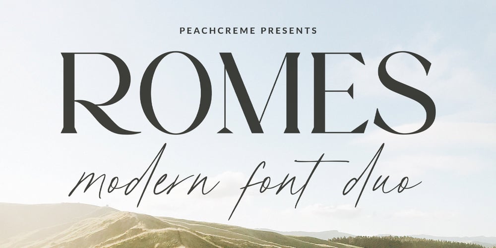 Romes font
