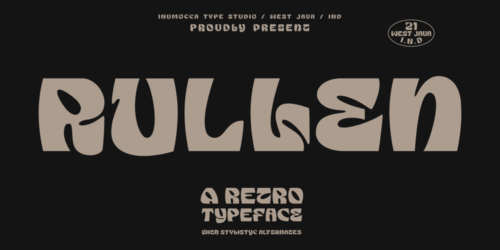 Rullen font