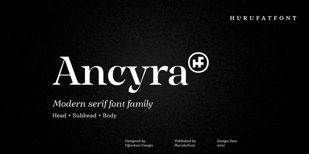 Ancyra font