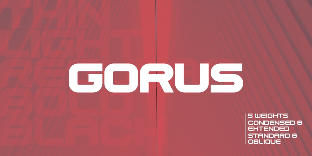 Gorus font