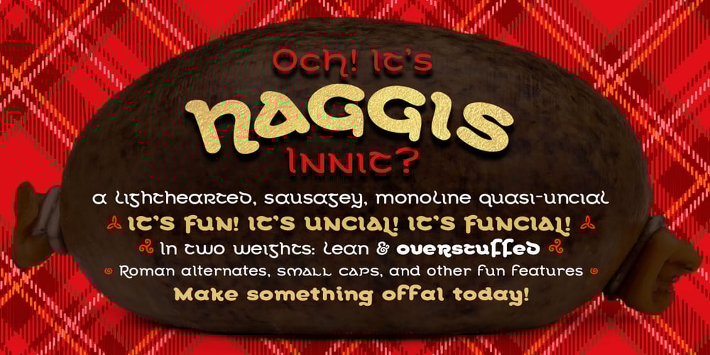 Haggis font