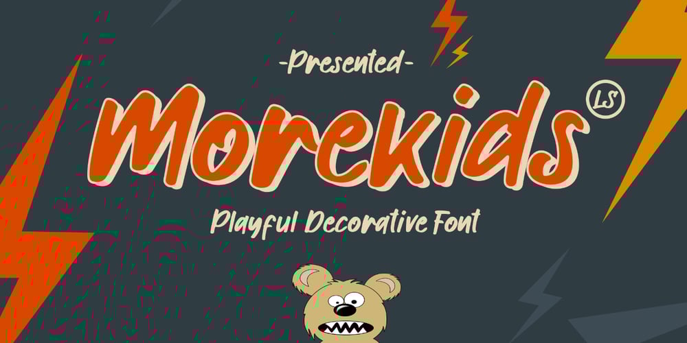 Morekids font