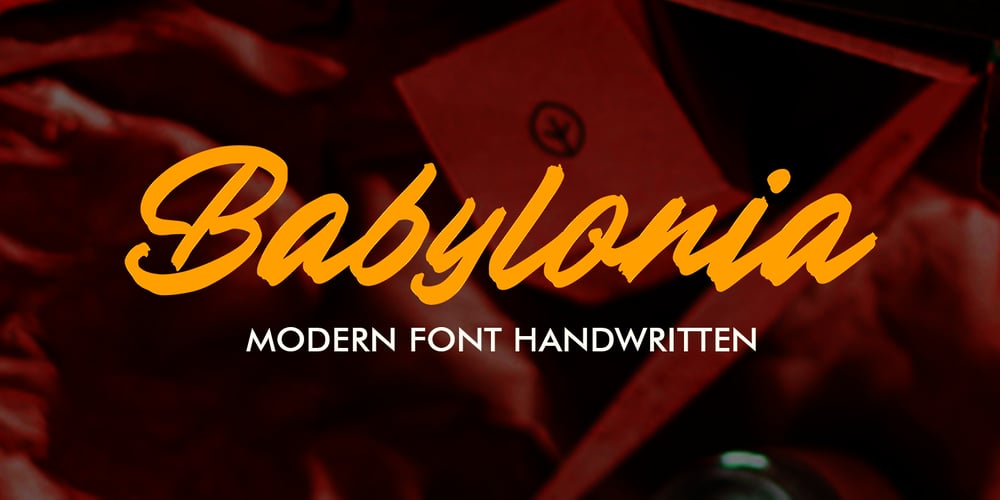 Babylonia font