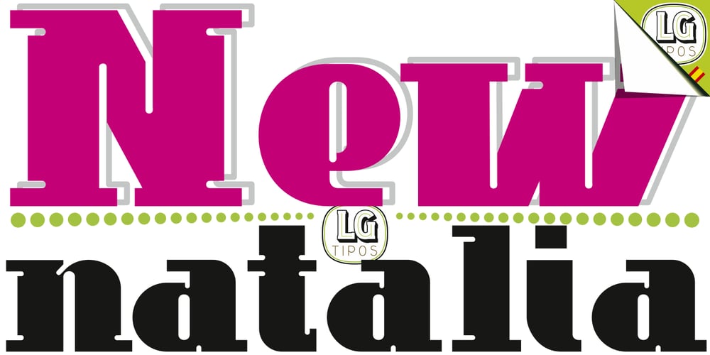 Natalia MLG font