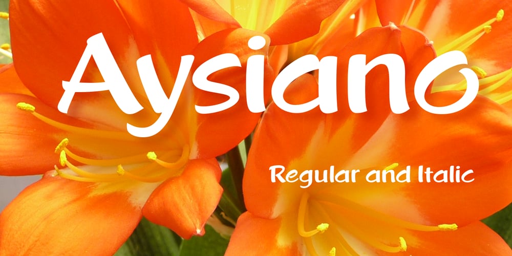 Aysiano font