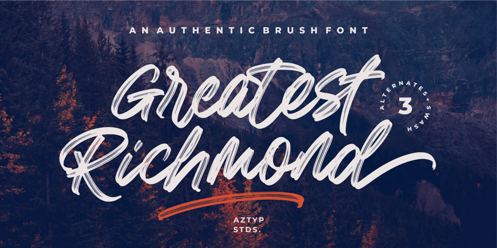 Greatest Richmond font