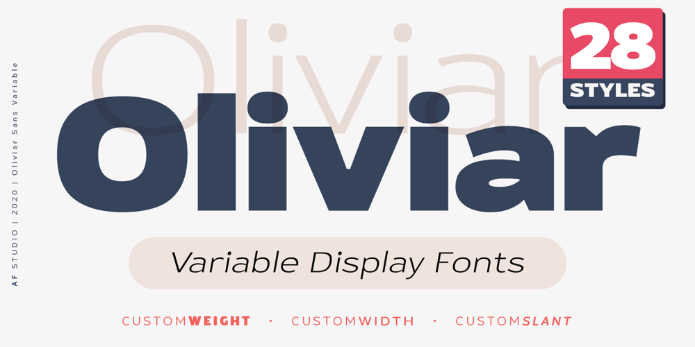 Oliviar Sans font
