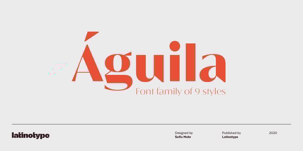 Águila font