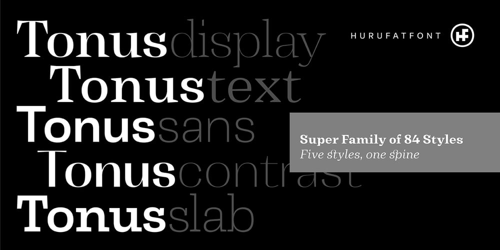 Tonus font
