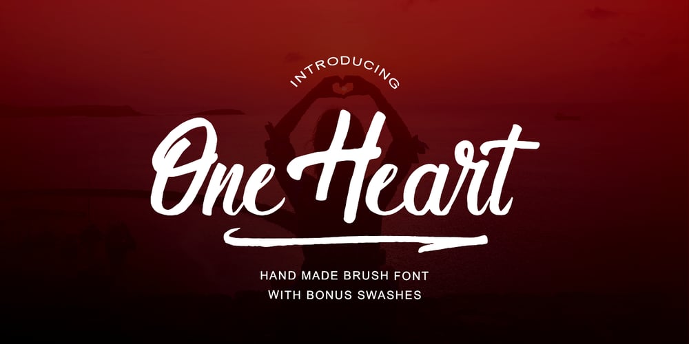 One Heart font