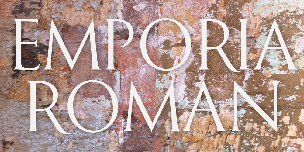 Emporia Roman font