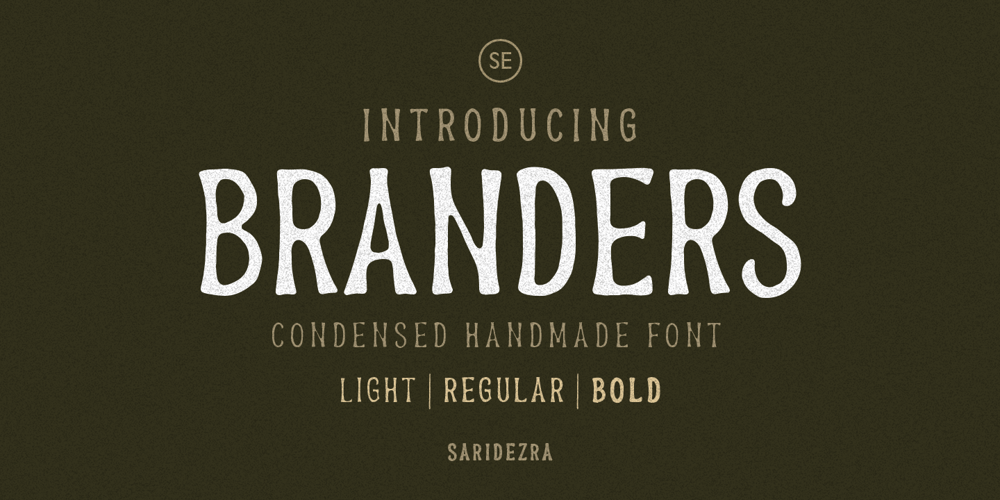 Branders font