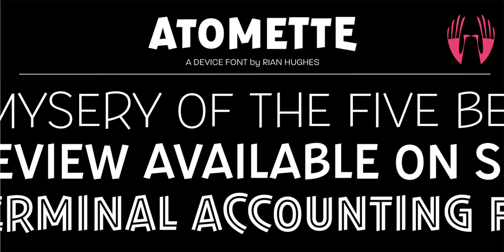 Atomette font