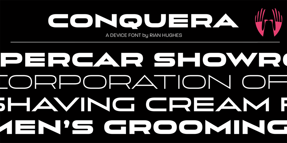 Conquera font
