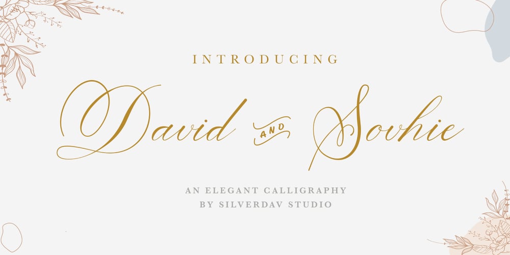 David And Sovhie font