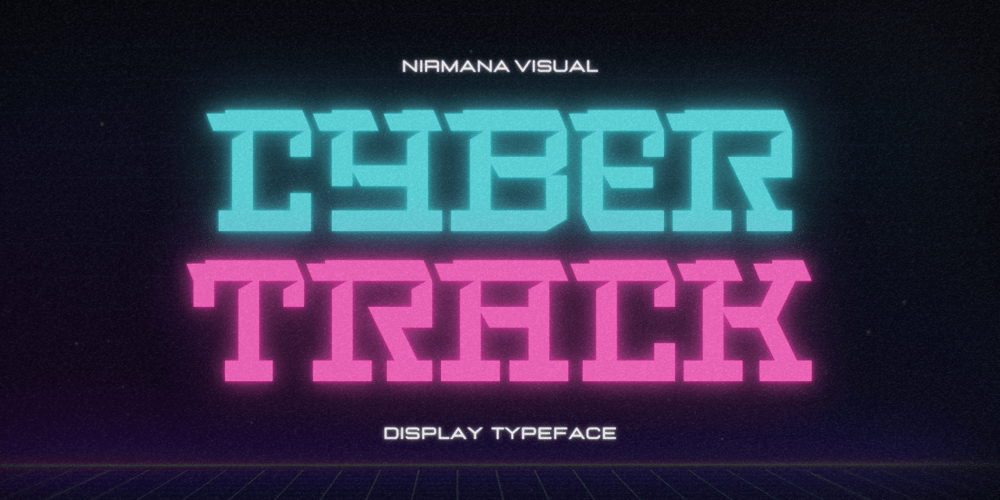Cyber Track font
