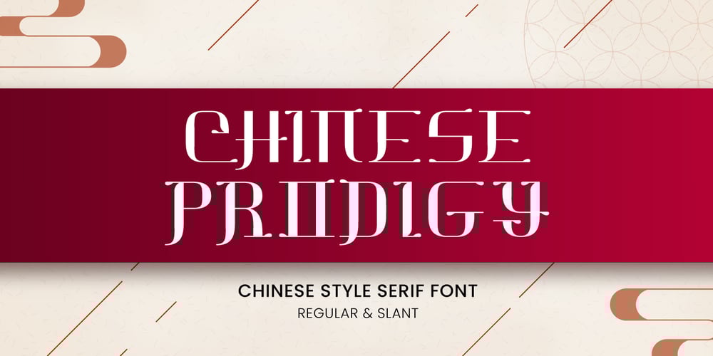 Chinese Prodigy font
