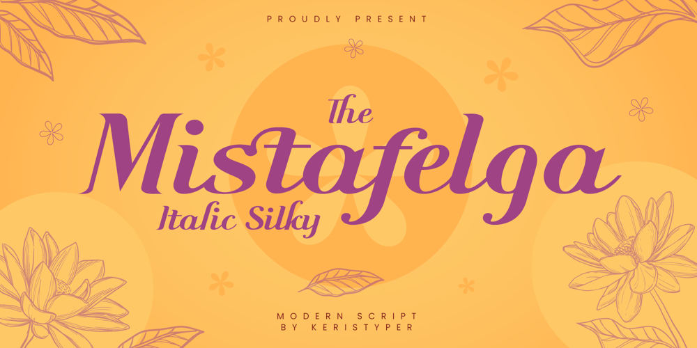Mistafelga font