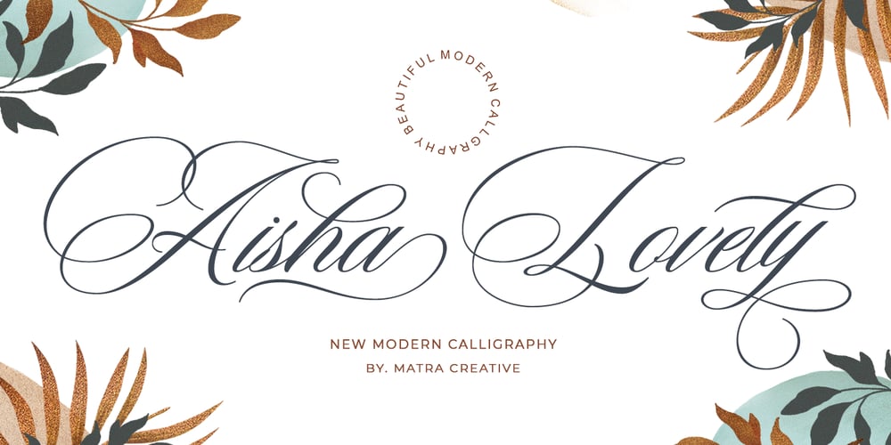 Aisha Lovely font