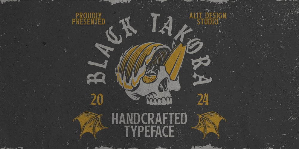Black Takora font