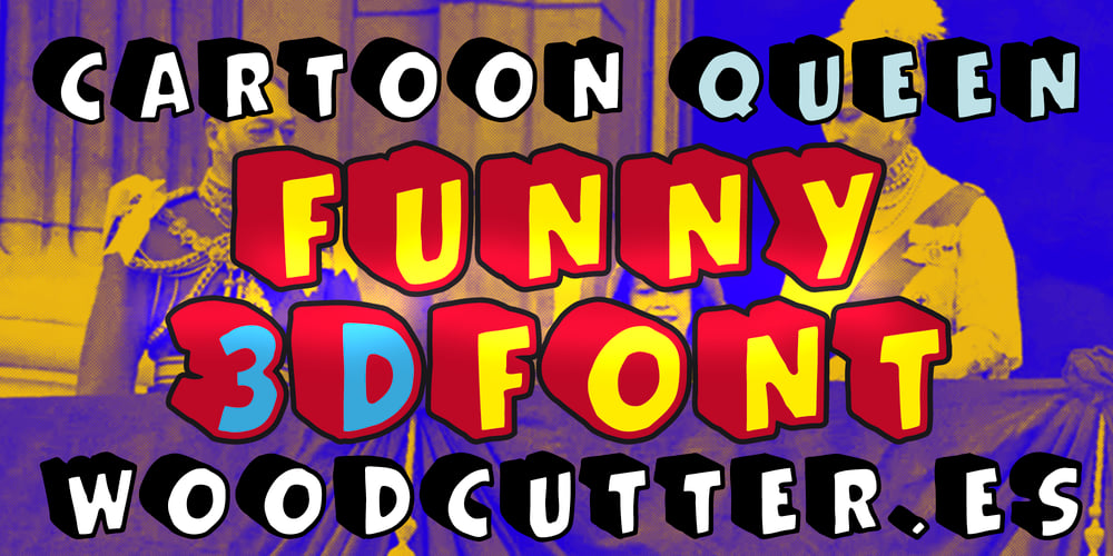 Cartoon Queen font