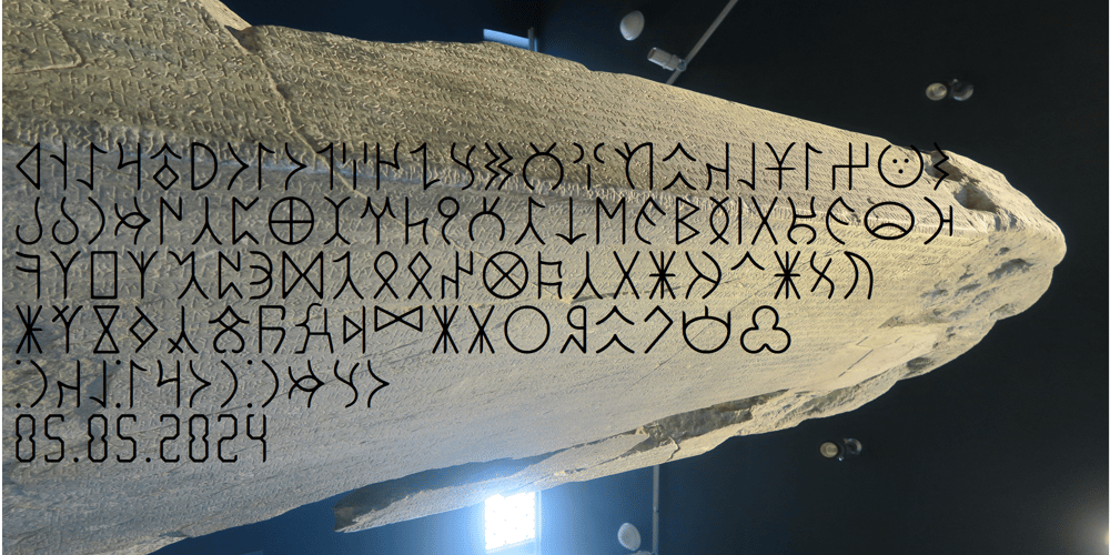 Ongunkan Old Turkic Full Orkhon font