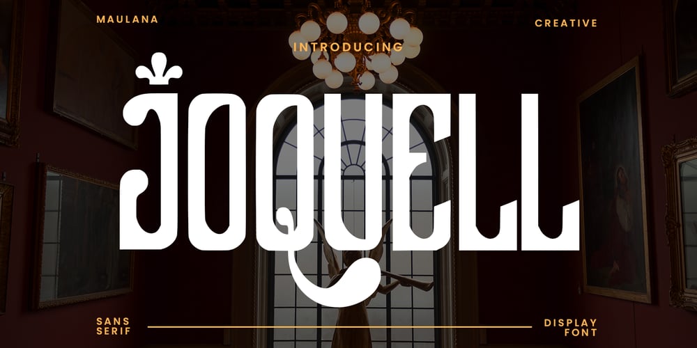 Joquell font