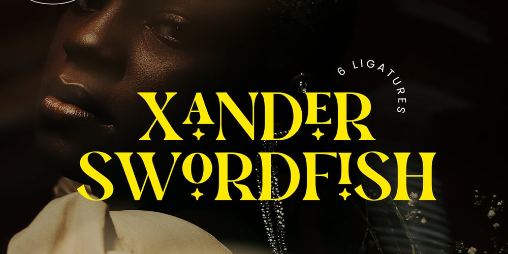 Xander Swordfish font