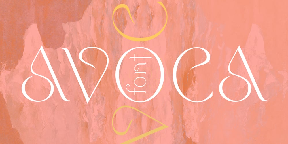 Avoca font