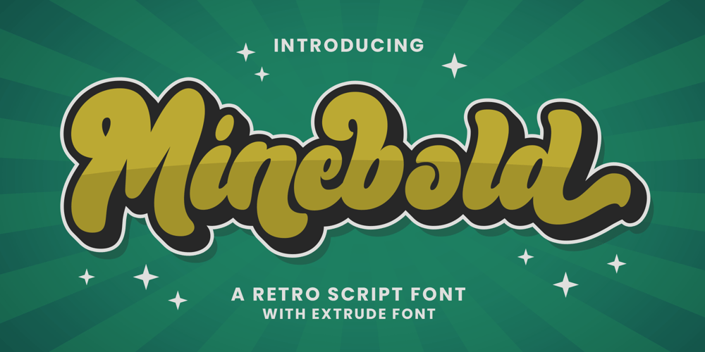 Minebold font
