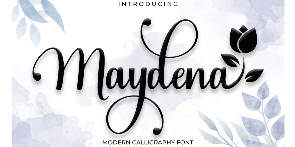 Maydena font
