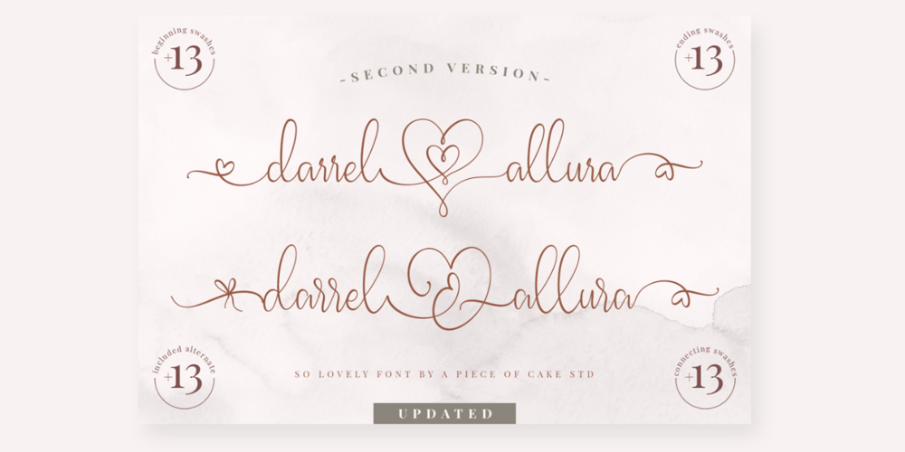Darrel Allura font