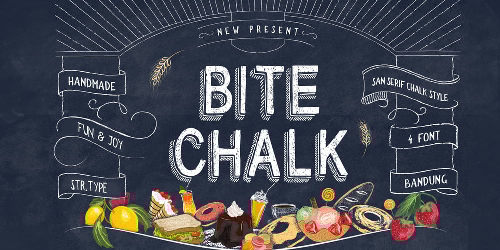 Bite Chalk font