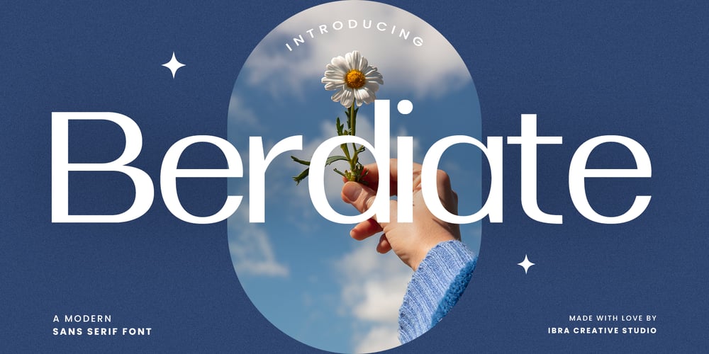 Berdiate font