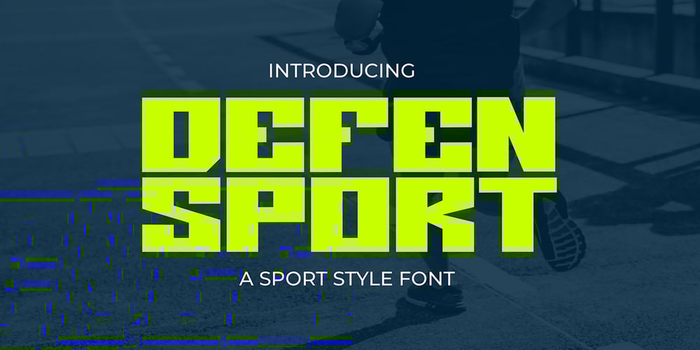 Defen Sport font