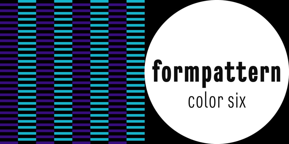 FormPattern Color Six font