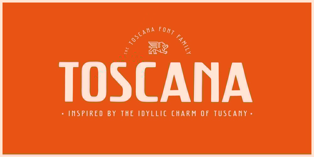 Toscana font