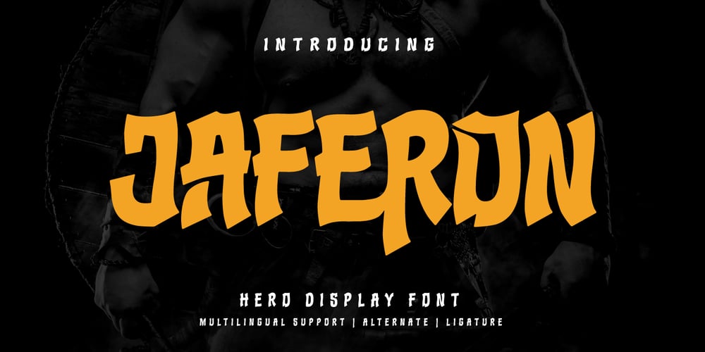 Jaferon font