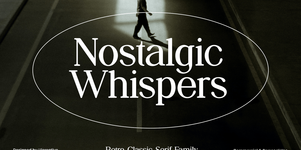 Nostalgic Whispers font
