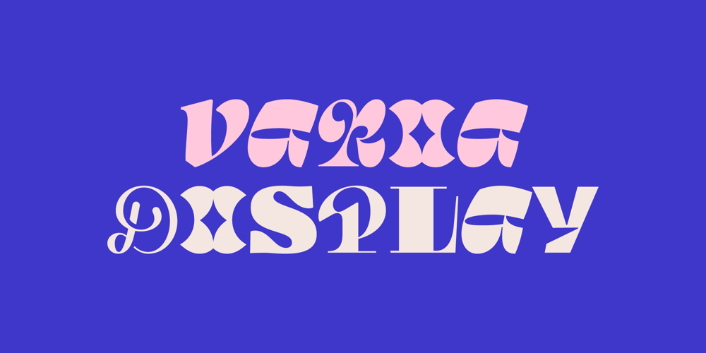 Varia Display font