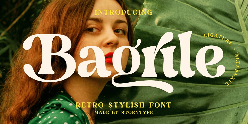 Bagrile font