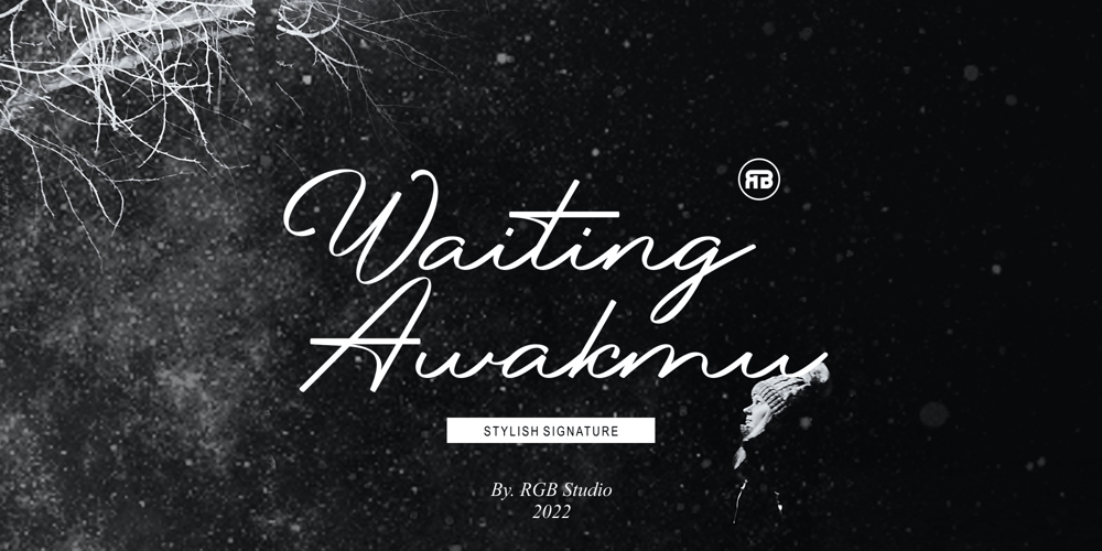 Waiting Awakmu font
