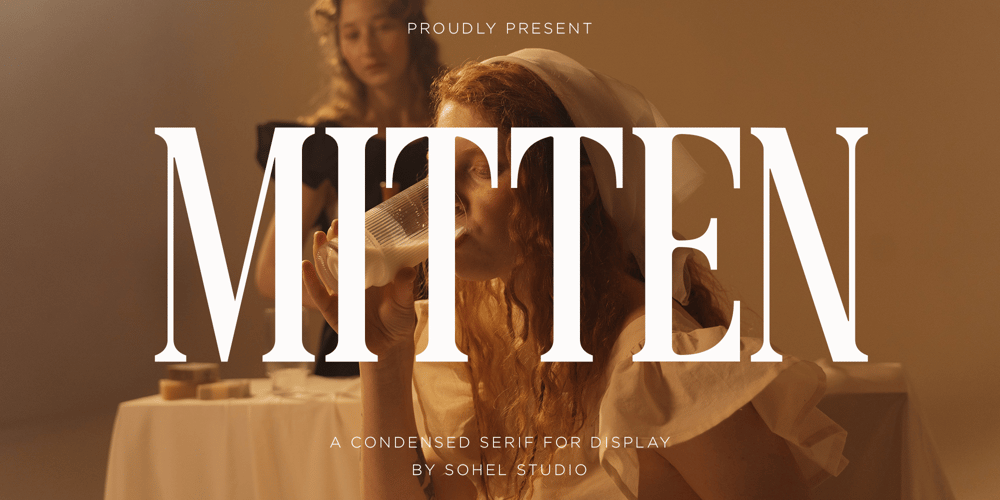 Mitten Condensed font