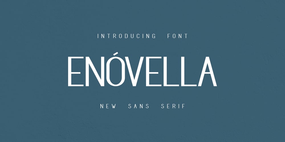 Enovella font