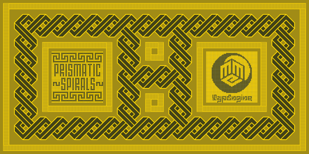 Prismatic Spirals font